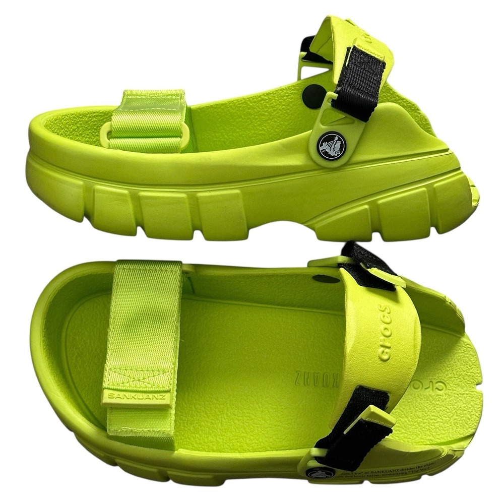 Sankuanz x Crocs Clog Lime Punch Men's Size M2-M4‎